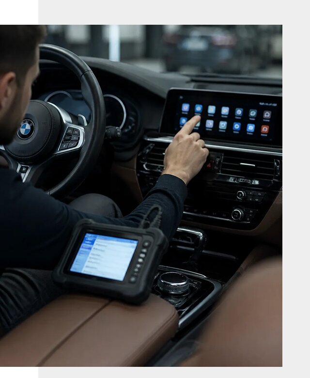 Установка приложений и мультимедиа сервисов BMW в Карасуке