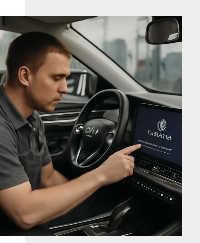 Установка приложений Changan и сервисов в авто в Карасуке
