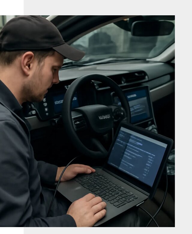 Профессиональная русификация автомобилей Lynk Co в Карасуке