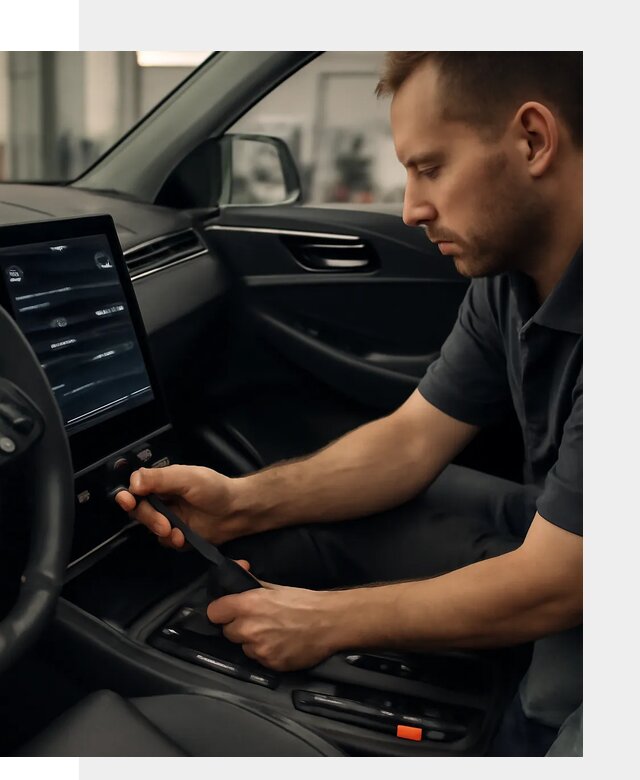 Восстановление автомобиля после русификации в Карасуке