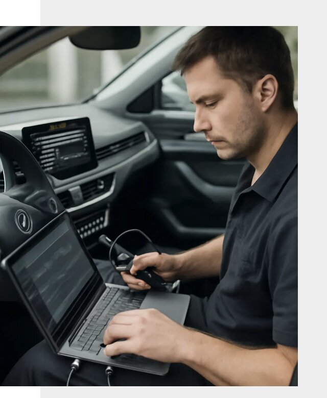Настройка телематики автомобиля под ключ для авто в Карасуке