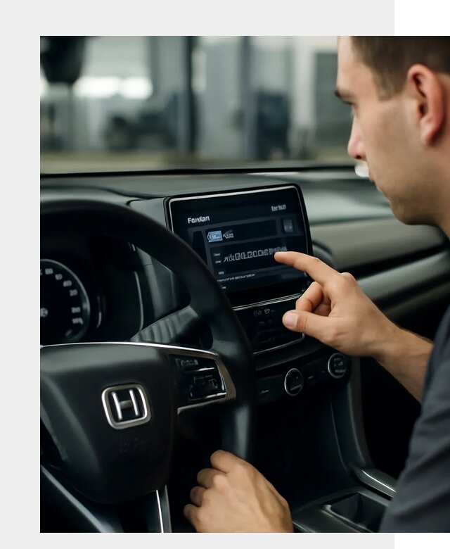 Русификация панели приборов Honda в Карасуке по цене 5079 ФастМобиль-Кск